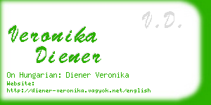 veronika diener business card